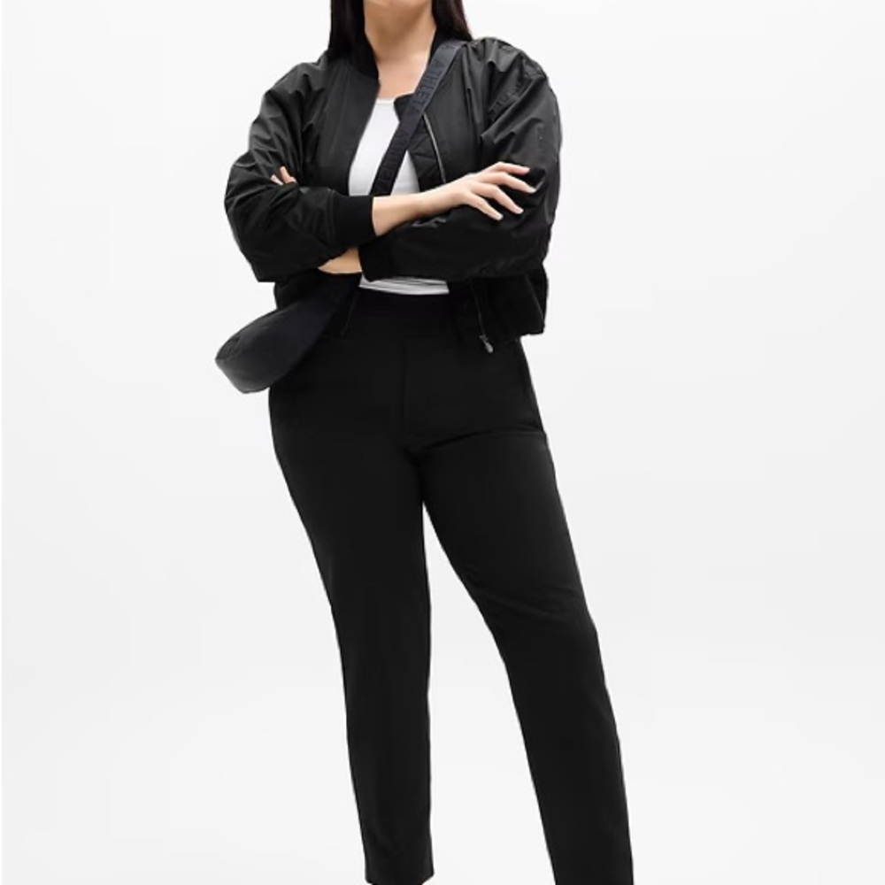 Athleta Endless High Rise Pant, Black, size 10 - Picture 5 of 9